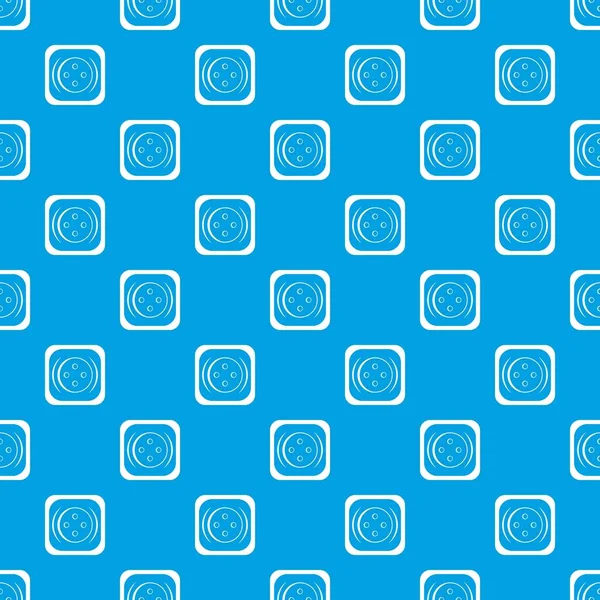 Giyim kare düğme desen kesintisiz mavi