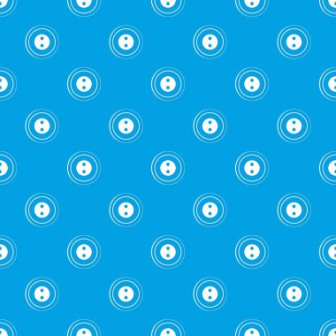 Düğme desen kesintisiz mavi