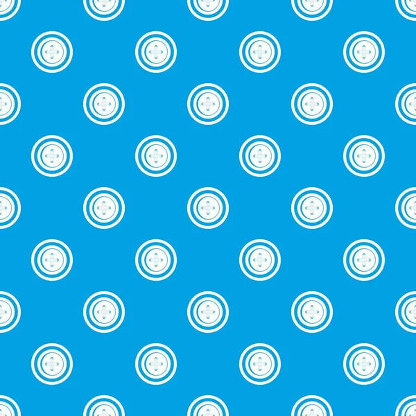 Bir iş parçacığı desen kesintisiz mavi olan dikiş düğme