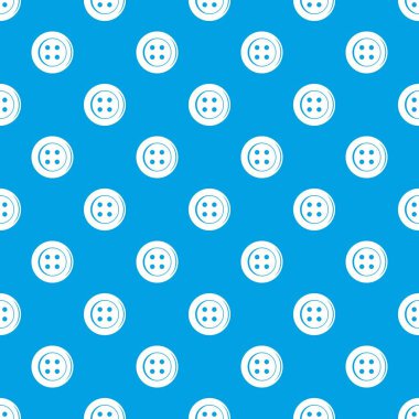 Dikiş düğme desen kesintisiz mavi
