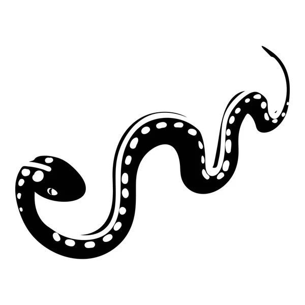 Icône serpent du désert, style simple — Image vectorielle