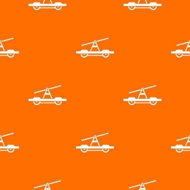 Draisine veya handcar desenli sorunsuz