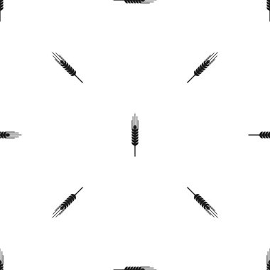 Olgun arpa desen sorunsuz siyah SAP