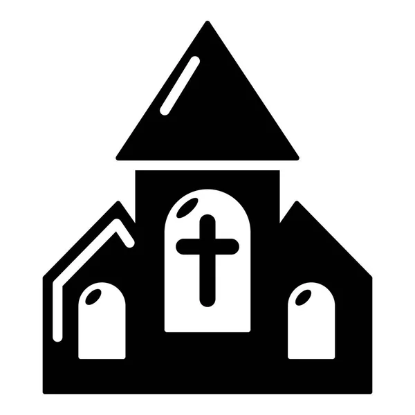 Svatba církevní ikona, jednoduchý styl — Stockový vektor