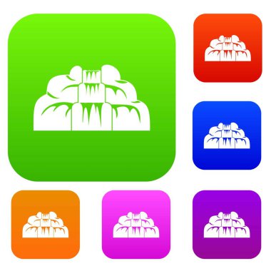 Şelale renk koleksiyonu ayarla