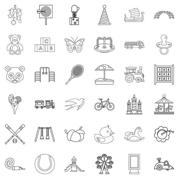 Simgeler salıncaklar, anahat stili