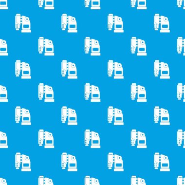 Çekiçleri makine desen kesintisiz mavi