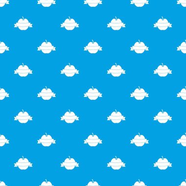 Apple şerit deseni kesintisiz mavi