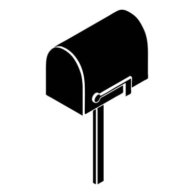 House postbox simgesi, basit tarzı