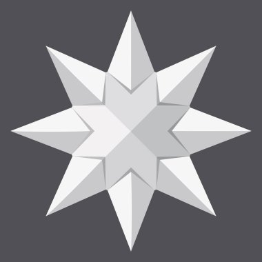 Origami güneş kavramı arka plan, gerçekçi