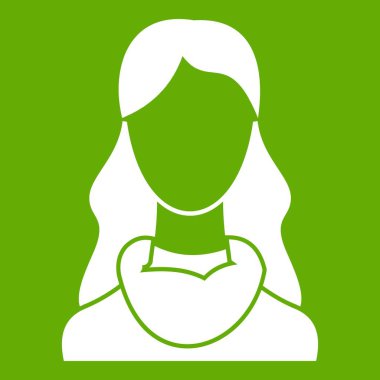 Kadın simgesi yeşil