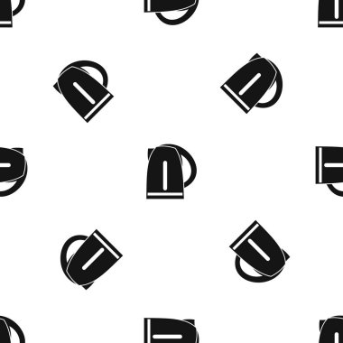 Elektrikli su ısıtıcısı desen sorunsuz siyah