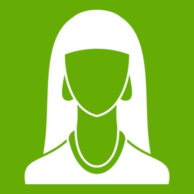 Kadın simgesi yeşil