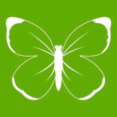 Kelebek simgesi yeşil