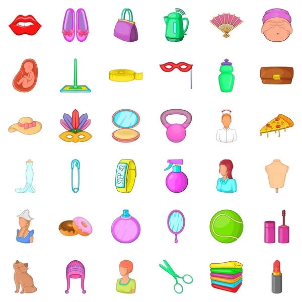 Maske simgeler kümesi, karikatür tarzı