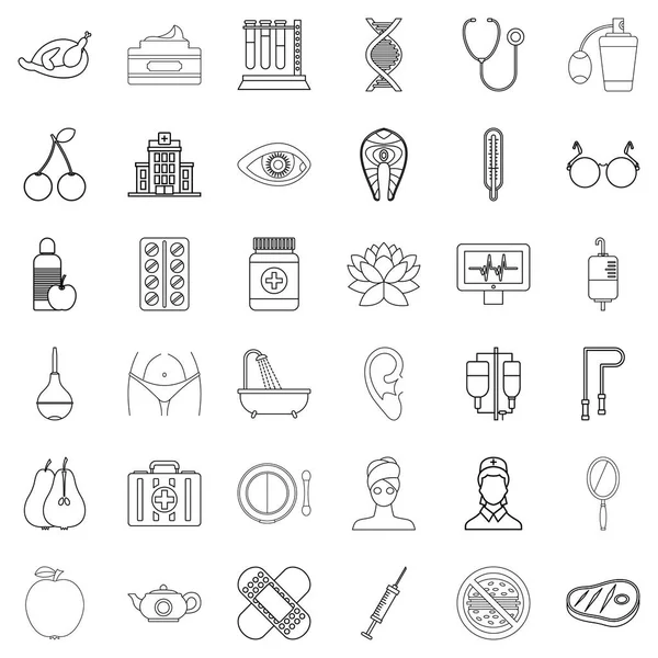 Sprey Icons set, anahat stili