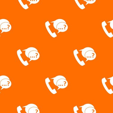 İşareti telefon ve konuşma kabarcıklar modeli sorunsuz desteklemek