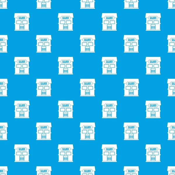 Batı salon desen kesintisiz mavi