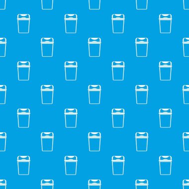 Çöp kesintisiz mavi model