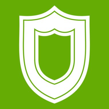 Kalkan simgesi yeşil