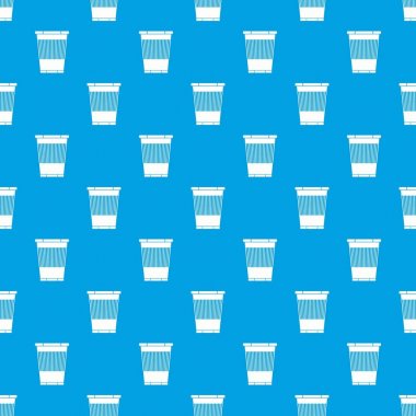 Çöp kesintisiz mavi model