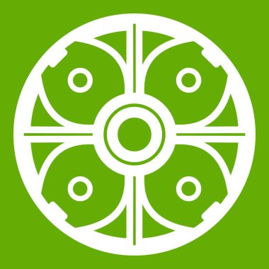 Kalkan simgesi yeşil