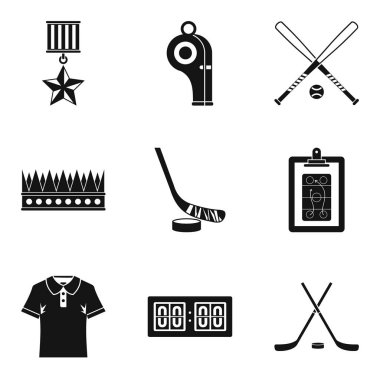 Simgeler kümesi, basit tarzı Puan edinildi.