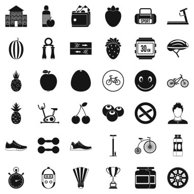 Dumpbell simgeler kümesi, simle stili