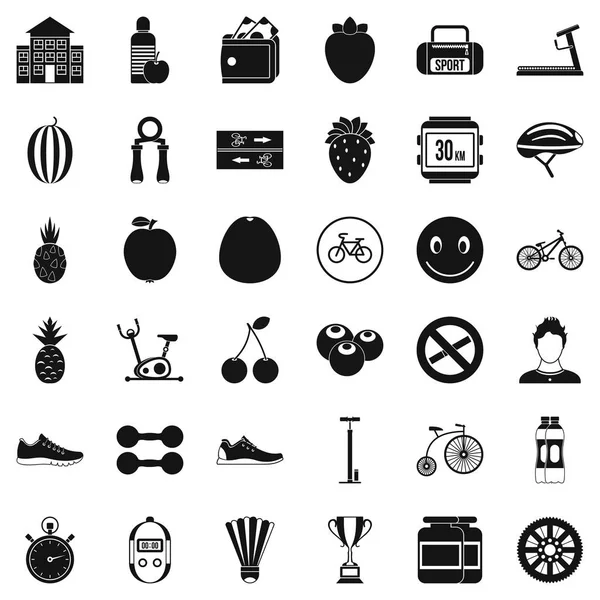 Dumpbell simgeler kümesi, simle stili