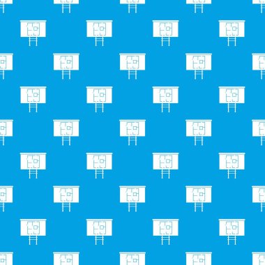 Proje Yönetim Kurulu desen kesintisiz mavi Ev'in