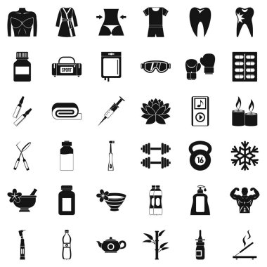 Kardiyo simgeler kümesi, simle stili