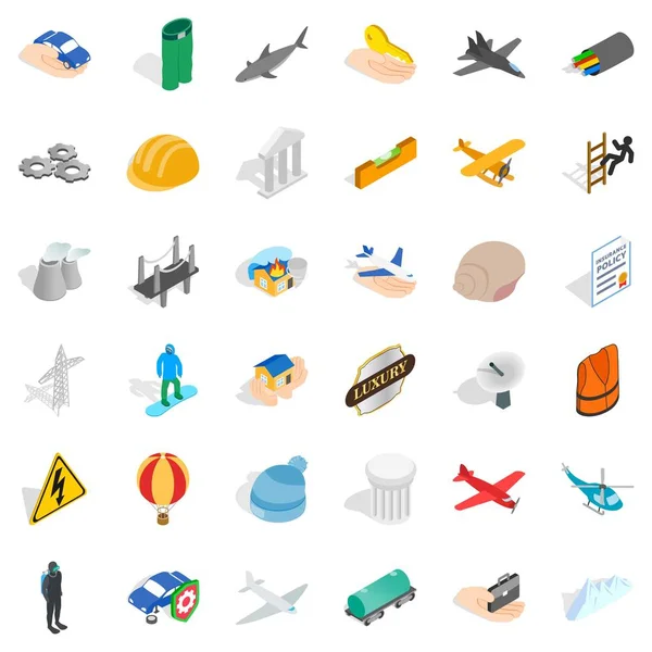 İlke Icons set, izometrik stili