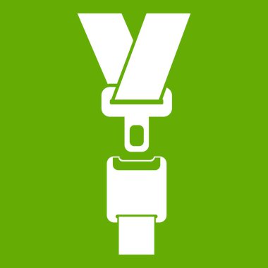 Emniyet kemeri simgesi yeşil