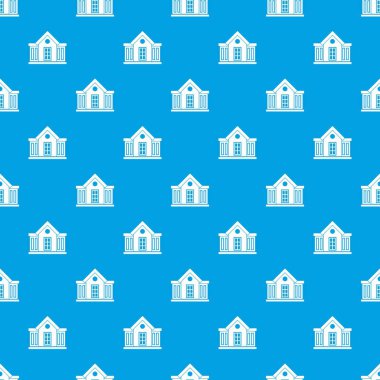 Konak desen kesintisiz mavi