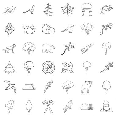 Hata Icons set, anahat stili