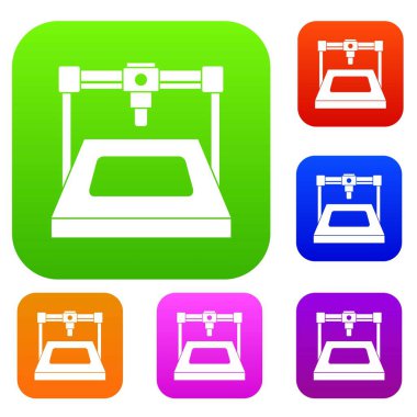 3D printerlere harcama maddeler renk koleksiyonu ayarla