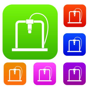 3D yazıcı çerçeve renk koleksiyonu ayarla