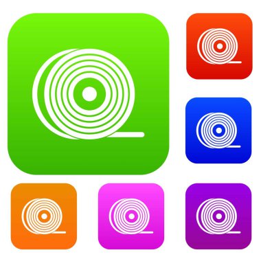 ABS veya pla filaman bobin set renk koleksiyonu