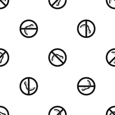 Caterpillar yok sorunsuz siyah desen