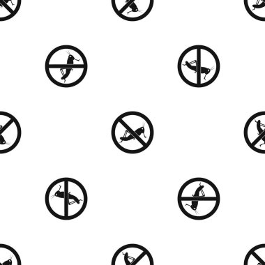 Locust yok sorunsuz siyah desen