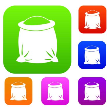 Çuval un set koleksiyonu tam