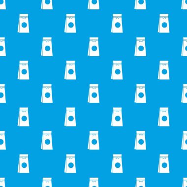 Bir kağıt torba desen kesintisiz mavi Paketli çay