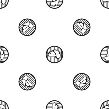 Biftek desen sorunsuz siyah