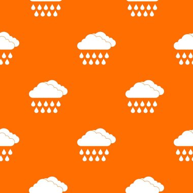 Bulut ve yağmur desen sorunsuz