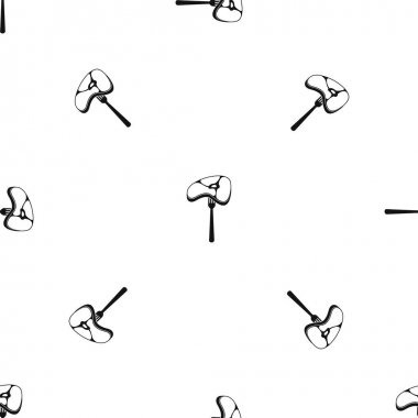 Biftek desen sorunsuz siyah