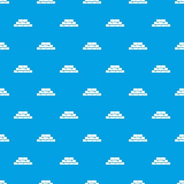 Tuğla Desen kesintisiz mavi