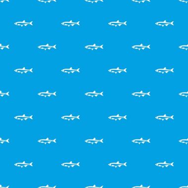 Ringa balığı kesintisiz mavi model