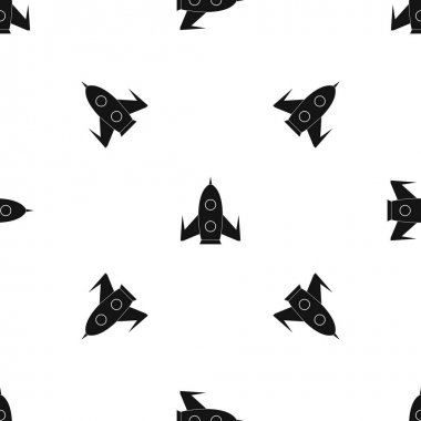 Roket desen sorunsuz siyah