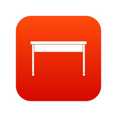 Resepsiyon simgesi dijital kırmızı