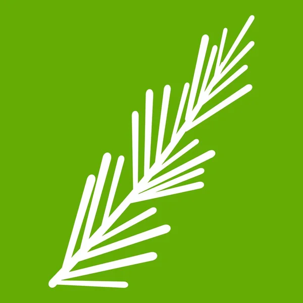 Rosmarin Gewürz Symbol grün — Stockvektor